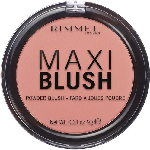 Rimmel London Fard Maxi Blush 006, 1pz - Palette Rosa/Pink Rosa Satinato