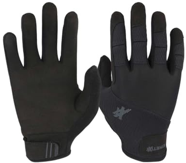 KinetiXx X-Beam Einsatzhandschuh Schwarz - Handschuhe Outdoor - Militär Ausrüstung - für Bundeswehr & Polizei - Abriebfest - 1 Paar