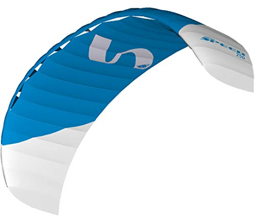HQ 117720 - Symphony Speed II 200, Zweileiner Lenkmatte, ab 14 Jahren, 58x200cm, inkl. 100kp Dyneemaschnüre 2x25m auf Winder mit Schlaufen, 2-6 Beaufort