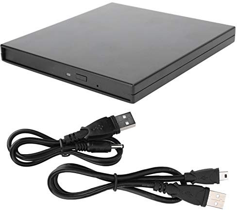 Bicaquu External Hard Drive Optical Drive Box Computer Laptop Storage Kit Compact 9.5mm VCD DVD CD External Drive for Laptop PC