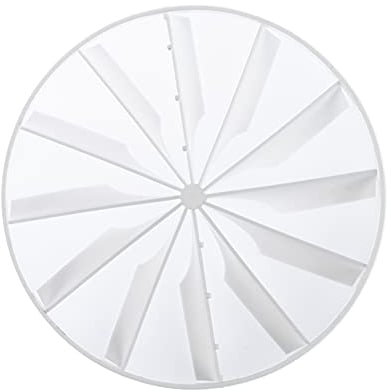 Steinberg14 Backflow Flap 150mm / 6 inch for Bathroom Fan - Non-return Check Valve for Extractor Fans