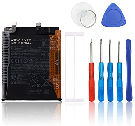 SwarKing Batterie de rechange compatible avec Mi 11T 21081111RG BM59 avec kit d'outils
