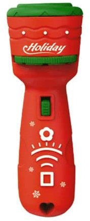 EliteKoopers 1Pcs Red Christmas Slide Projector Torch Projector Light Glowing Flashlight Kids Fun Toy