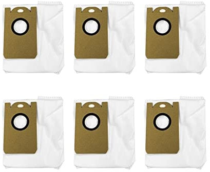 Compatibile con accessori for sacchetti di polvere Lydsto W2 Robot Hoover Vacuum Bag Waste Bag parti sostituibili (Color : 6PCS)