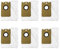 Compatibile con accessori for sacchetti di polvere Lydsto W2 Robot Hoover Vacuum Bag Waste Bag parti sostituibili (Color : 6PCS)