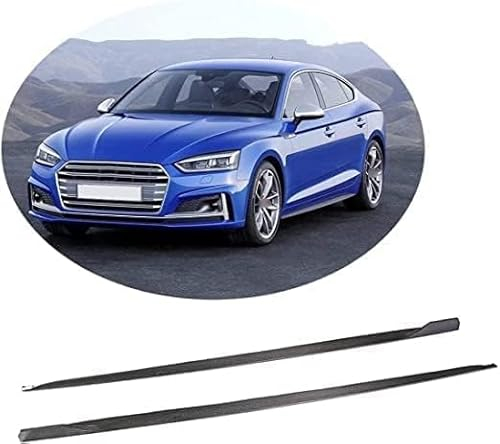 Auto Seitenschweller Flügeldiffusor für Audi A5 B9 Sline S5 Sportback 2017 2018 2019,Trittbretter Schweller Seitenstufen Trittbrett Seitentrittleistenpedale