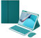 Tastatur Hülle für Huawei Matepad 11.5 2023, 7-Farbige Hintergrundbeleuchtung, Abnehmbare Tastatur, Dünnes Leder-Folio-Cover Mit Bluetooth-Maus,Deep Green