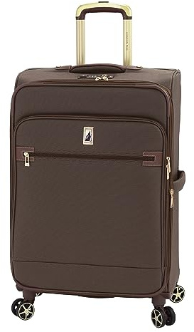 LONDON FOG Liverpool Bronze Tri-Weave 61 cm erweiterbarer Spinner, Bronze, 24, Liverpool Bronze Tri-Weave 61 cm erweiterbarer Spinner