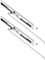 2 Stück SO-TECH® Handtuchauszug Elegance Chrom 1-armig 415 mm eingeschoben, 715 mm ausgezogen Handtuchhalter Handtuchstange