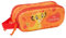 Safta EL Rey Leon 3D - Portatodo Doble 3D, Estuche Infantil, Estuche Niño, Ideal para Niños en Edad Escolar, Cómodo y Versátil, Calidad y Resistencia, 21x6x8 cm, Color Naranja