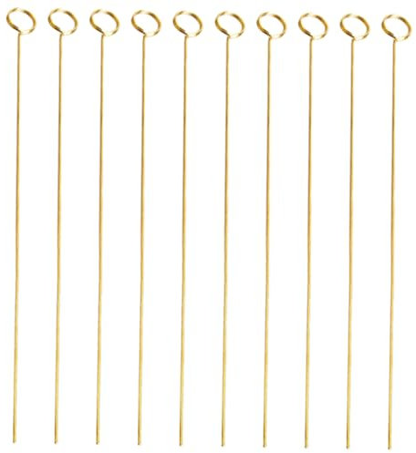 HAPINARY 10 Pièces Épingle En Métal Pour Cartes Emballage Porte-cartes Pinces à Fleurs Accessoires Floraux