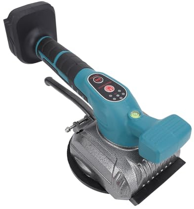 Alomejor Tile Vibrator Leveling Machine Strong Suction Cordless 5 Speed Adjustable Vibration Tool for Easy Tile Laying Operations ABSAluminum Material