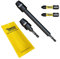 4-teilige SabreCut SCRK2 65mm und 152mm professionelle Schlag-Bithalter mit 2 x 32mm magnetischen PZ2-Schraubendreher-Schlagbits kompatibel mit Dewalt Milwaukee Makita Bosch und anderen