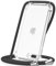 CAROKI Crossbody Case for iPhone7 Plus,for iPhone 8 Plus,Necklace Mobile Phone Cover with Cord Strap,Clear Transparent TPU Soft iPhone7 Plus/8 Plus Cover Holder with Neck Cord Lanyard Strap-Black