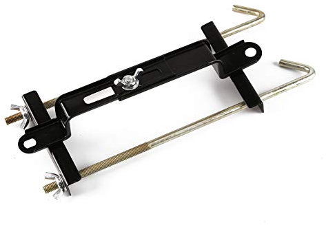 Queiting Battery Hold Down Bracket Universal Adjustable Crossbar Battery Hold Down Bracket Holder Battery Hold Down Kit for Car SUV