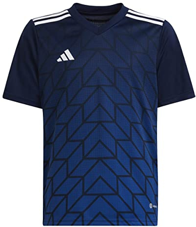 Adidas Boys Jersey (Short Sleeve) Team Icon 23 Jersey, Team Navy Blue 2, HR2653, 152