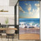LXDWEI Película de privacidad para ventanas, paisaje de playa, M - Pegatinas para ventanas de vitral, adherencia estática, decorativas, esmeriladas, 15.7 x 23.6 pulgadas (40 x 60 cm)