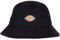 Dickies Stayton Bucket Hat (Black, S/M)