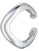 Elli Ohrringe Damen Earcuff Wellen Design in 925 Sterling Silber
