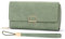 SENDEFN Portefeuille Femme Cuir, Porte Monnaie Femme avec Protection RFID, Porte Feuilles pour Femmes avec Plusieurs Compartiments pour Cartes, Porte-Monnaie avec Fermeture éclair