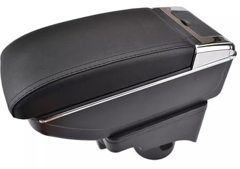autozen Armrest box, Armrest centre for VW Jetta Golf MK5/6 2003-2012, Centre Console Storage Box Armrest