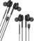 Auriculares Alambrico USB C(2 Pack)Earbuds Headphones Tipo C Android PC Conector Microfono Audifonos Audio Cable Clavija Musica Running Tapon Correr Noise Earphone Compatible Con Samsung para Phone ej