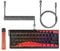 MAMBASNAKE X60 HE Clavier Gamer sans Fil Rapid Trigger, Précision RT 0,01mm, 8000Hz, Clavier RGB 60%, Interrupteur Magnétique, Câble Spiralé, Actionnement Réglable, Snap Tap, Éclairage RGB, PC/Mac