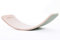Wobbel Balanceboard transparent lackiert Forest grün yogaboard