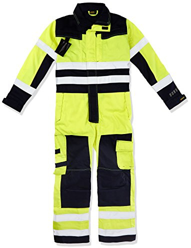 Blaklader 63781514 MULTINORM-OVERALLS, Gelb/Marine, grootte C146
