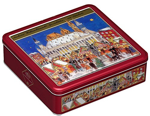 Lambertz Lebkuchenmischung Dose Weihnachtsmarkt, 500 g