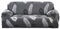 Feilaxleer Elastischer Sofabezug 3 Sitzer mit 1 Kissenbezug, Stretch Sofa-Überwürfe Sofahusse für Sofa mit Armlehne (3 Sitzer,E)
