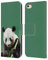 Head Case Designs Officially Licensed Simone Gatterwe Panda Wildlife Leather Wallet Case Compatible With Apple iPhone 6 / iPhone 6s