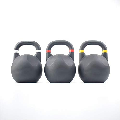 Kettlebells AGYH Schwarz Fitness, Muskeltraining Krafttraining, 7 Arten Von Gewicht 8kg / 10 Kg / 12 Kg / 16 Kg / 18 Kg / 20 Kg / 24 Kg (Size : 18kg/39.6lb)