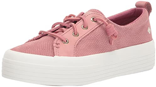Sperry Baskets à plateforme Crest Vibe pour femme, Rose serpent., 41 EU