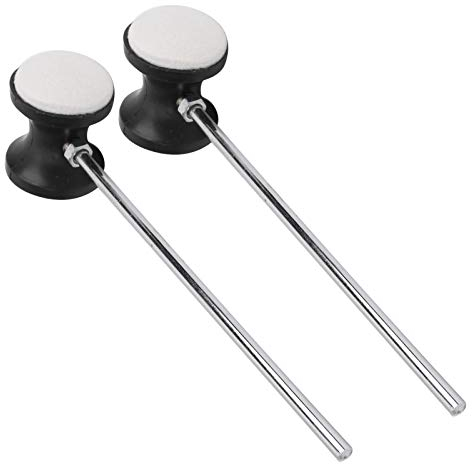 Mxzzand Drum Kit Zubehör Tragbarer professioneller Drum Pedal Beater Mallet für Bühnenperformance für Drum Enthusiasten