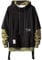 Moshtashio Kapuzenpullover für Herren, Patchwork Hoodie mit Kontrastfarbe Langarm Basic Sweatshirt Pullover mit Kapuze(Schwarz,M)