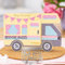 Camping-Auto-Stanzformen für Kartenherstellung, Prägeschablone, Stanzschablone, Formen, Kunsthandwerk, Scrapbooking, Zubehör, Metall-Stanzformen für Papierbasteln, Scrapbooking, Fotoalbum, Dekoration