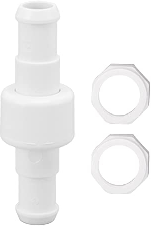 Atyhao Pool Reiniger Schlauch Drehgelenk, Pool Reiniger Schlauch Kugellager Drehgelenk mit D20 D15 Schlauchmuttern Ersatzzubehör für 280 390
