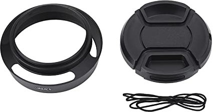 Ttartisans 43 Mm Gegenlichtblende 43 Mm Gegenlichtblende aus Schwarzem Metall mit Kunststofflinsen für Leica-Fotozubehör