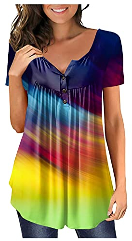 Oversized T-Shirt Damen Bunt Langarm Bluson Geschenke Set Paare Damenpullover Winter Elegant Legging Top Ärmellos 2in1 Bluse Tunika