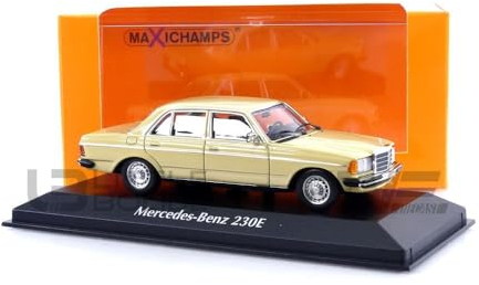 Minichamps 940032204 - Mercede. Ben. W123 230e Beige 1982 - Maßstab 1/43 - Modellauto