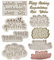 MYPRACS Happy Birthday Silikonformen Geburtstag Alphabet Fondant Silikonform Buchstaben Schokoladenformen für Geburtstagsfeier Kuchen Dekorieren Cupcake Topper Gummipaste Süßigkeiten Polymer Clay 6