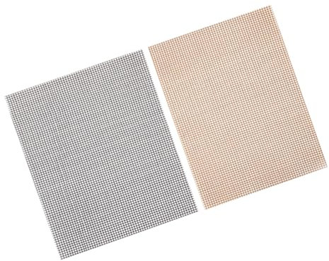 FONDOTIN Tapis de Barbecue en Fibre de Verre Grille de Barbecue Grille de Barbecue Tapis de Gril antiadhésif en Maille pour Barbecue