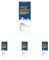 Piz Buin Mountain Sun Cream, Sonnencreme, Sonnenschutz Wintersport, Hoher Schutz vor Sonnenbrand, Kälte und Wind, LSF 50+, 50 ml (Packung mit 4)