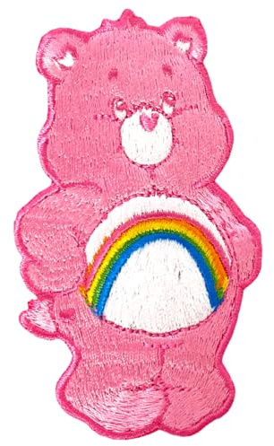 Pawprint Family Classic Cheer Bear Aufnäher zum Aufnähen, offizielles Lizenzprodukt von Care Bears