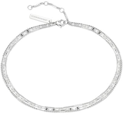 LIEBESKIND BERLIN Fußkette LJ-1455-A-27 Silber