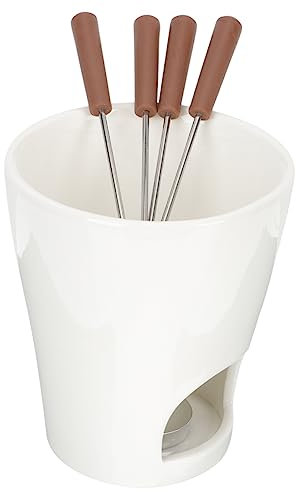 Mikinona 1 Set Butter Schmelztopf Fondue Maker Meeresfrüchte Wärmer Tassen Wärmer Schokoladen Schmelztiegel Schokoladen Wärmer Schmelzgerät Fondue Käse Hot Pot