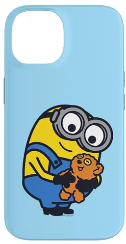 Minions Cute Bob Favorite Teddy Bear Portrait Case for iPhone 14