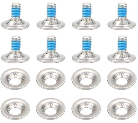 harayaa Set di Viti per Attacchi da Snowboard in Acciaio Inossidabile di Attacchi per Sport Invernali