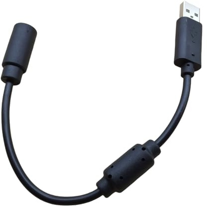 USB Breakaway Cable for Xbox 360 Wired Controller, Replacement Anti-Trip Quick Release Adapter Cord for Rock Band Guitar Hero Drums Dance Pads, 26cm/10.24inch